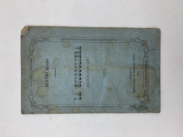 Abebooks La giuocoliera. Ballo in cinque atti.da rappresentarsi al Teatro Regio nel Carnevale 1862