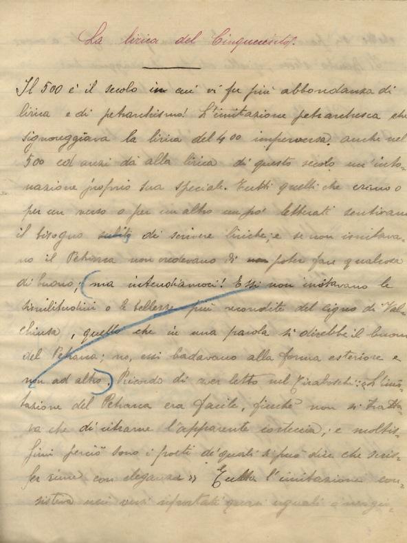 Abebooks La lirica del Cinquecento (petrarchismo ed antipetrarchismo nel sec. XVI)