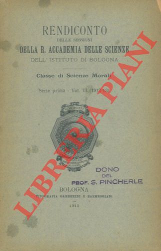 Abebooks La necropoli antichissima scoperta a Bologna fuori Porta San Vitale. Nota preliminare