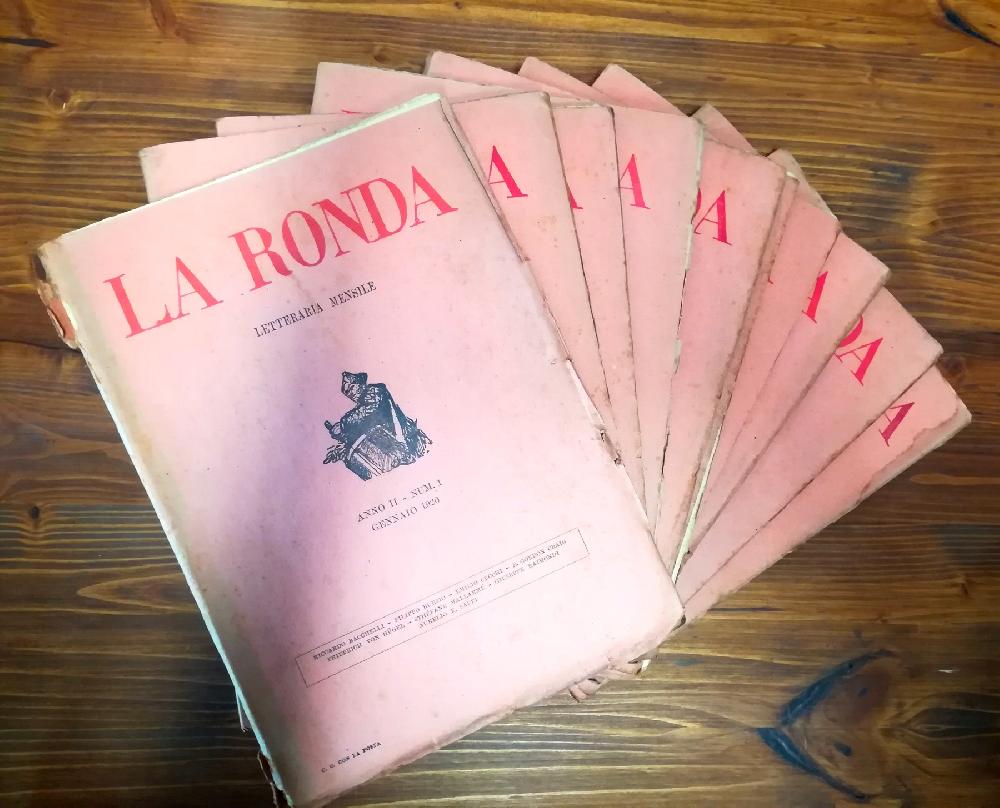 Abebooks La Ronda letteraria mensile - Anno II nn. 1-12 1920 (annata completa)