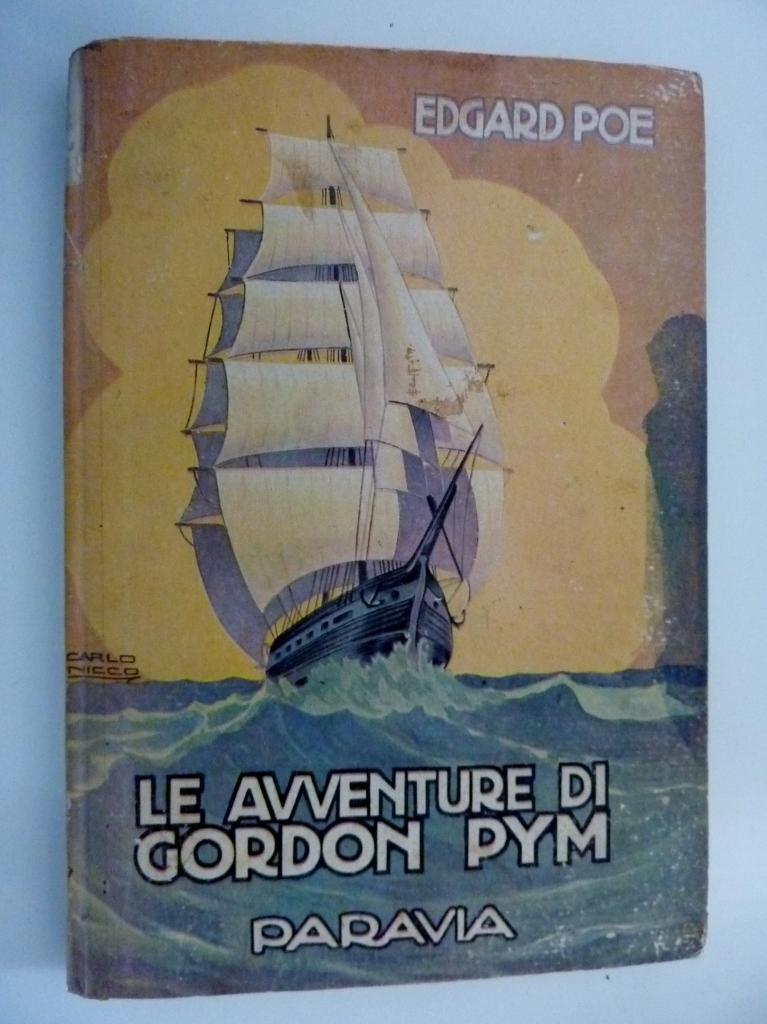 Abebooks "LE AVVENTURE DI ARTURO GORDON PYM Traduzione e Presentazione di Angiolo Biancotti"
