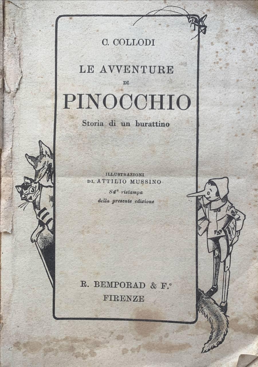 Abebooks Le avventure di Pinocchio. Storia di un burattino