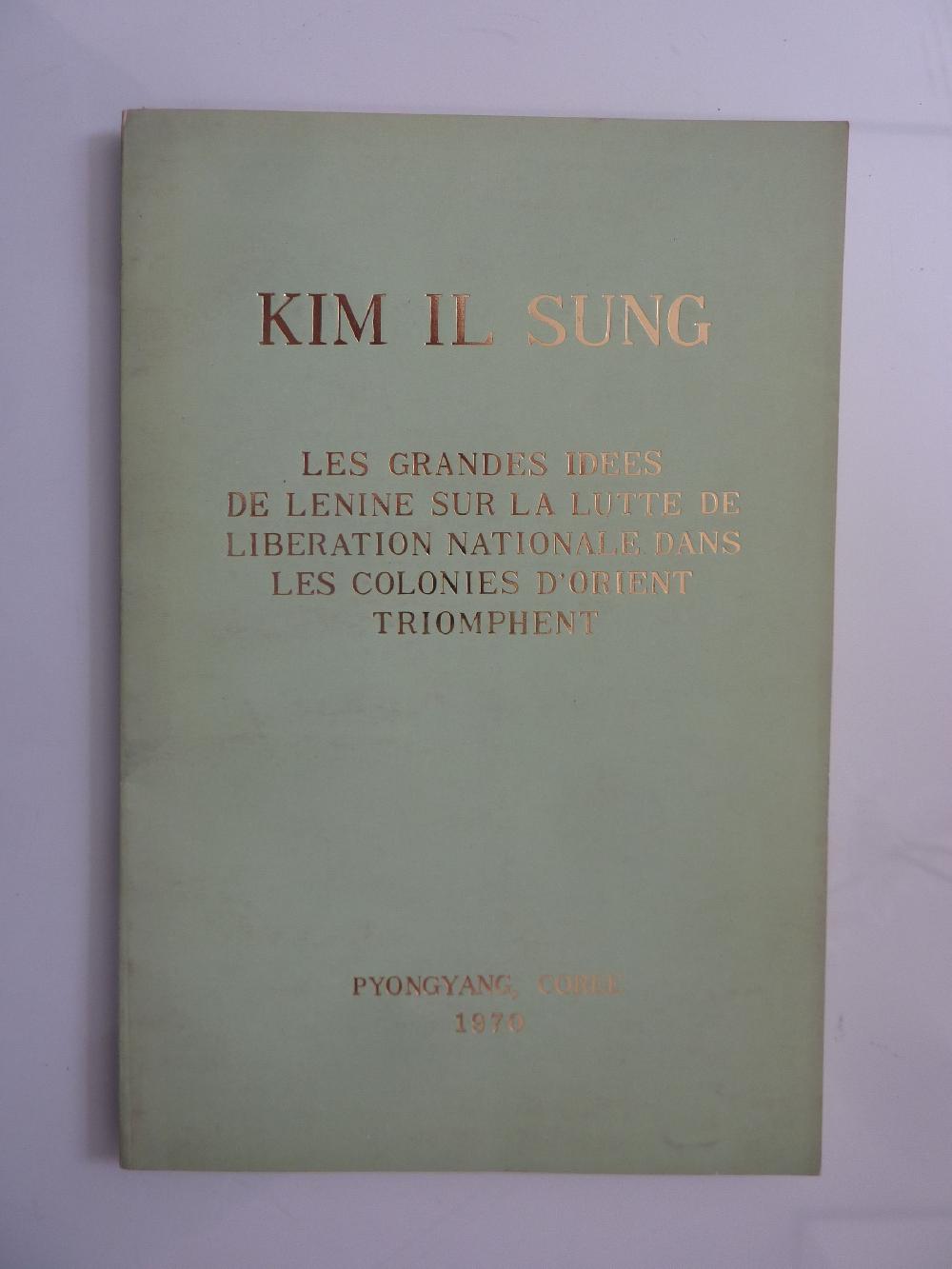 Abebooks LES GRANDES IDEES DE LENINE SUR LA LUTTE DE LIBERATION NATIONAL DANS LES COLONIES D'ORIENT TRIOMPHENT