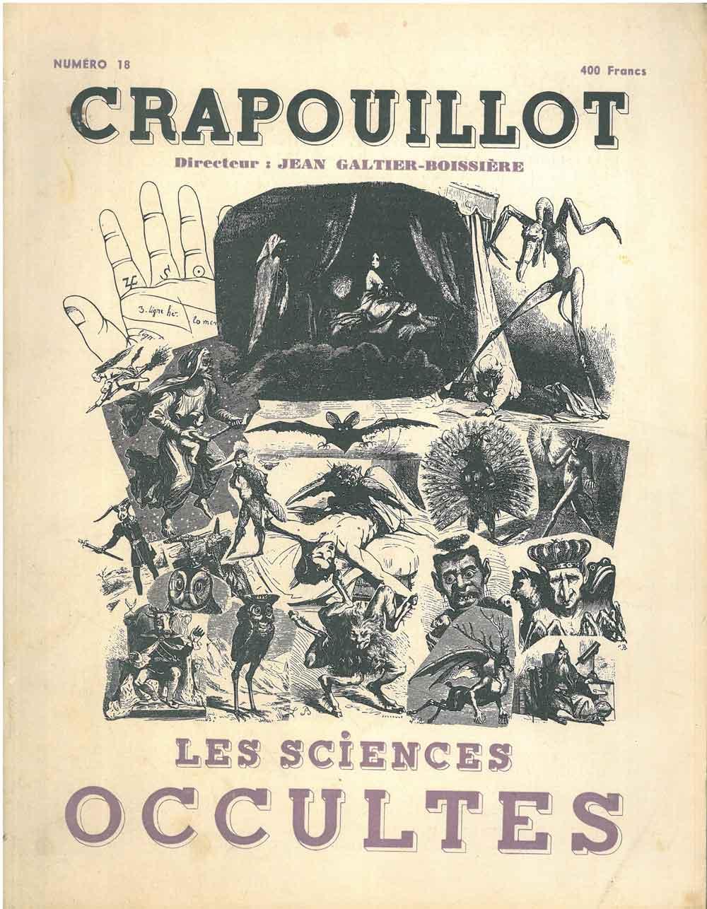 Abebooks Les sciences occultes. Crapouillot n. 18. Directeur J. Galtier - Boissière