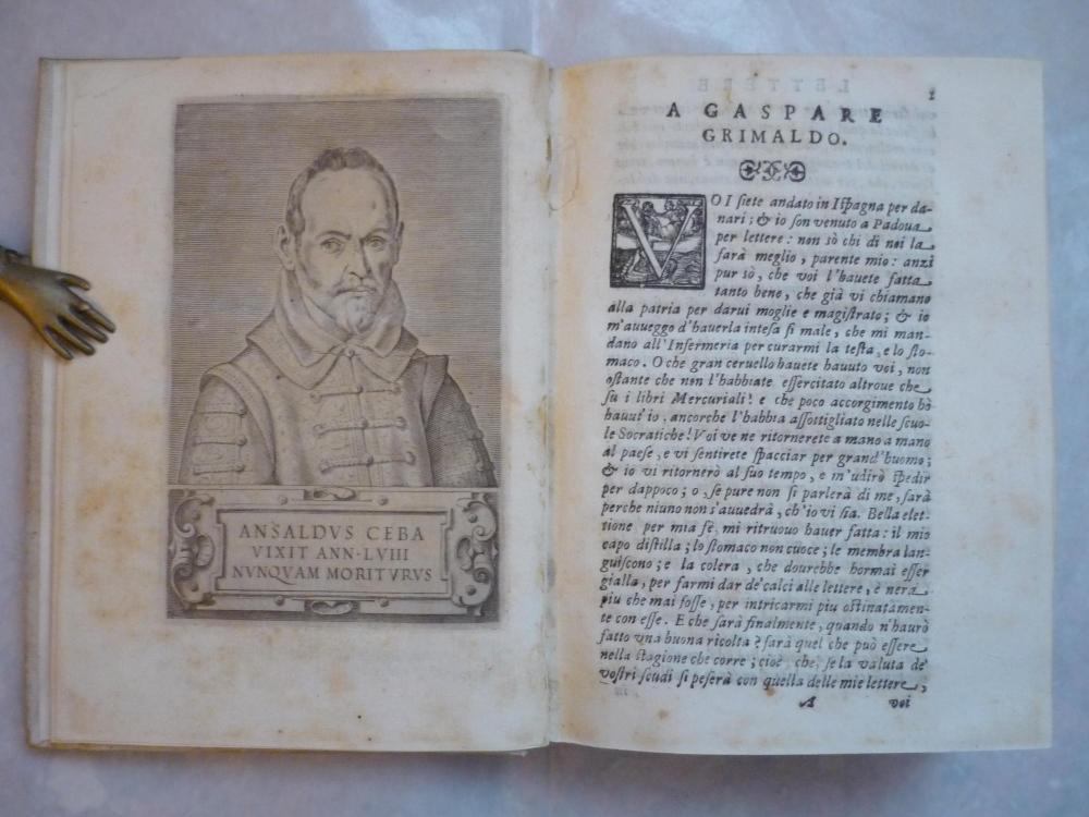 Abebooks Lettere d'Ansaldo Cebà ad Agostino Pallavicino di Stefano