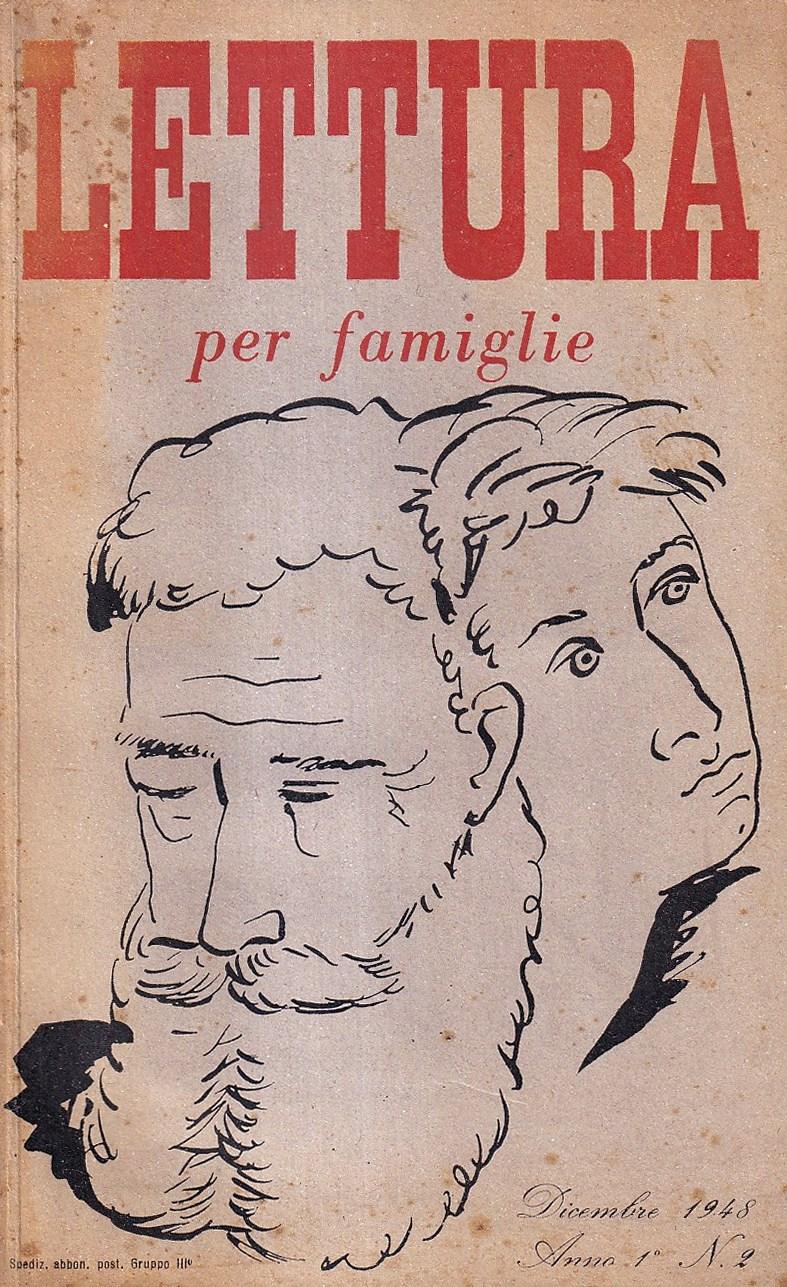 Abebooks Lettura per famiglie - dicembre 1948 anno 1° n. 2