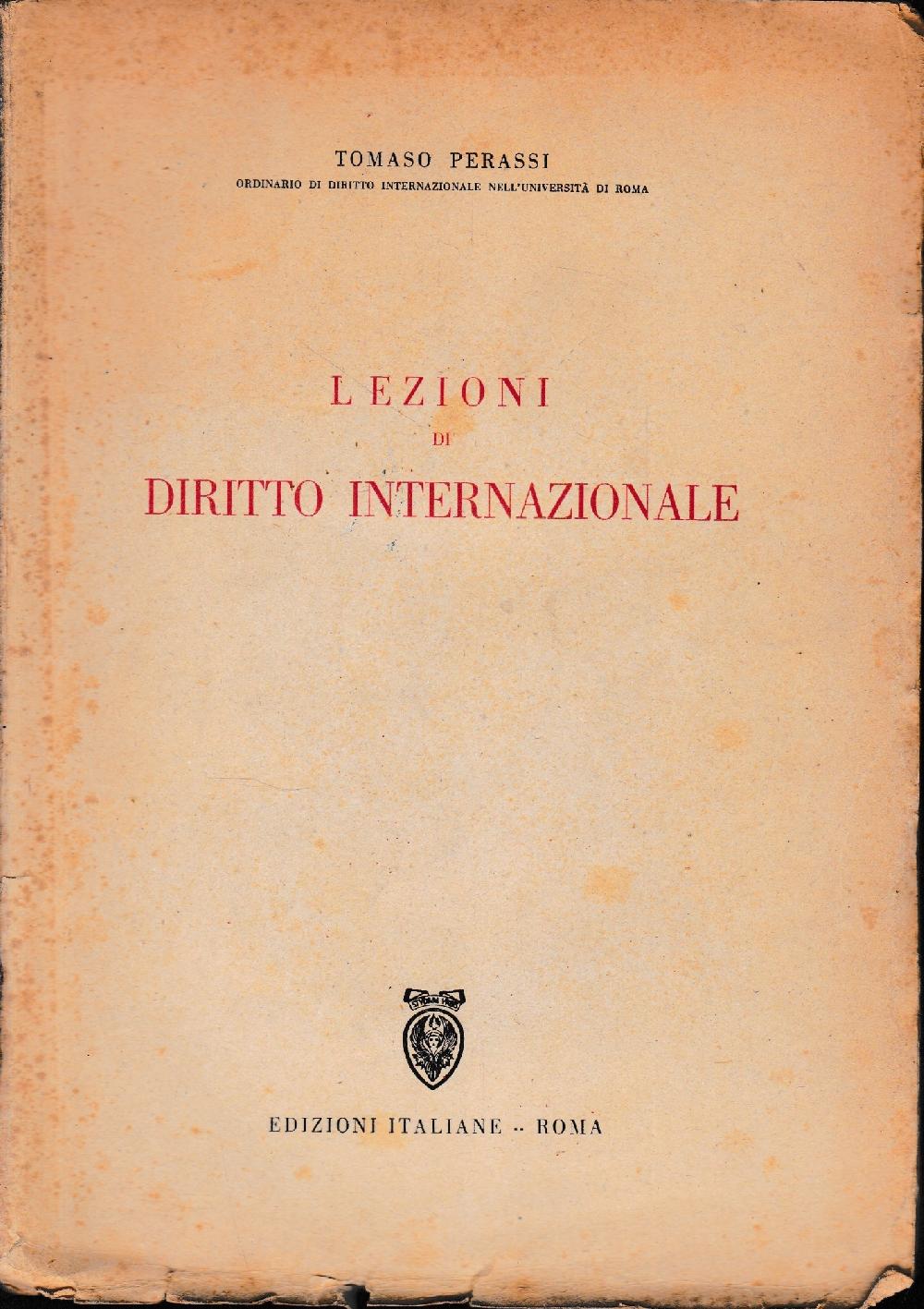 Abebooks Lezioni di diritto internazionale parte prima