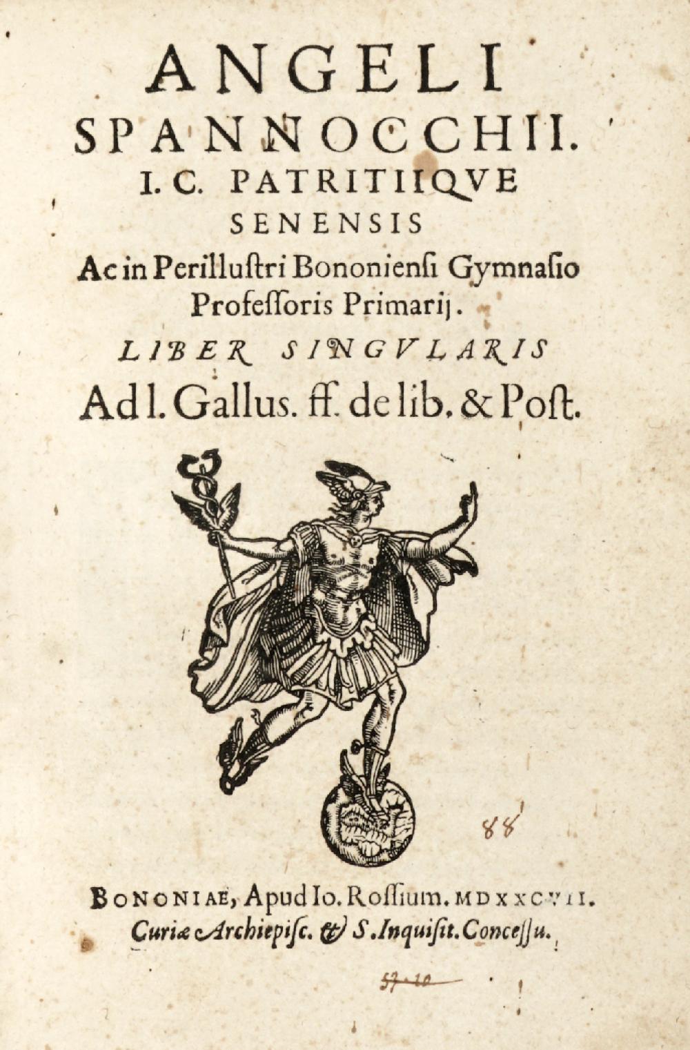 Abebooks Liber singularis ad L. Gallus. ff. de lib. & Post