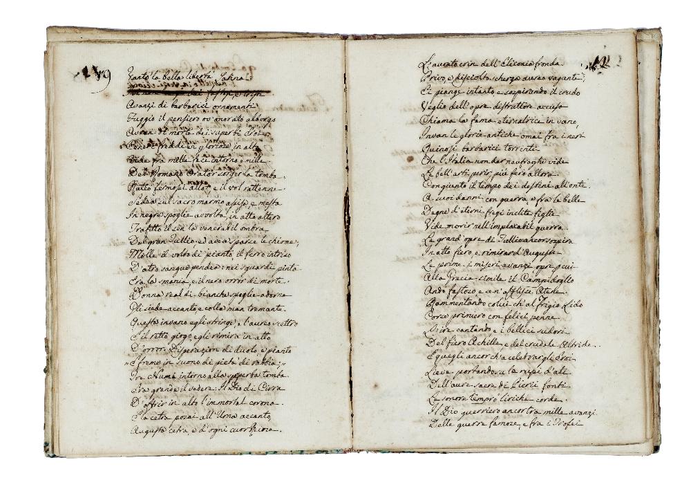 Abebooks Libro e Raccolta di varie composizioni fatte da me Giuseppe Disperati l'anno 1793. (contiene scritti di Giuseppe Fantoni e Angelo Mazza)