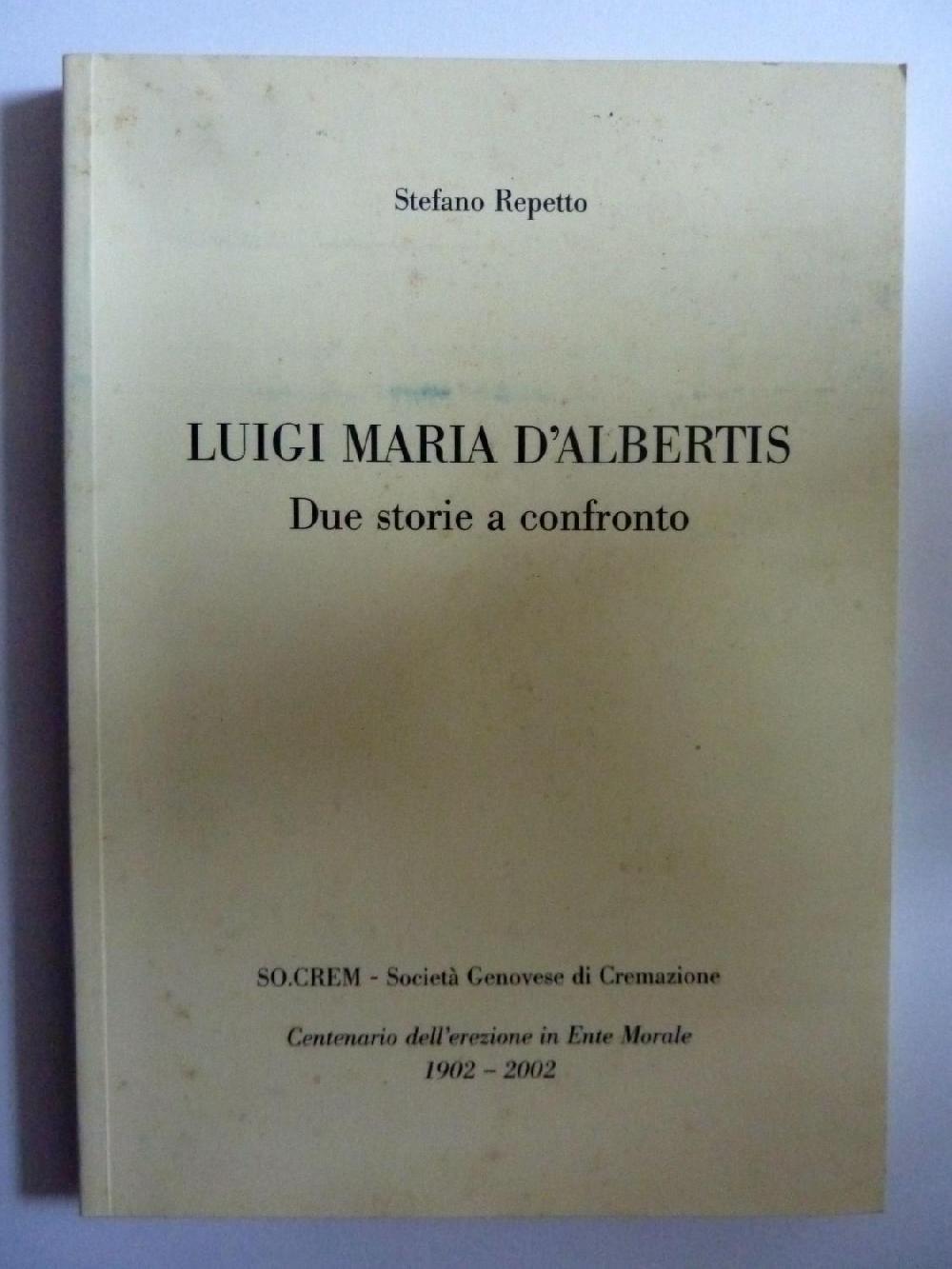 Abebooks LUIGI MARIA D'ALBERTIS Due storie a confronto