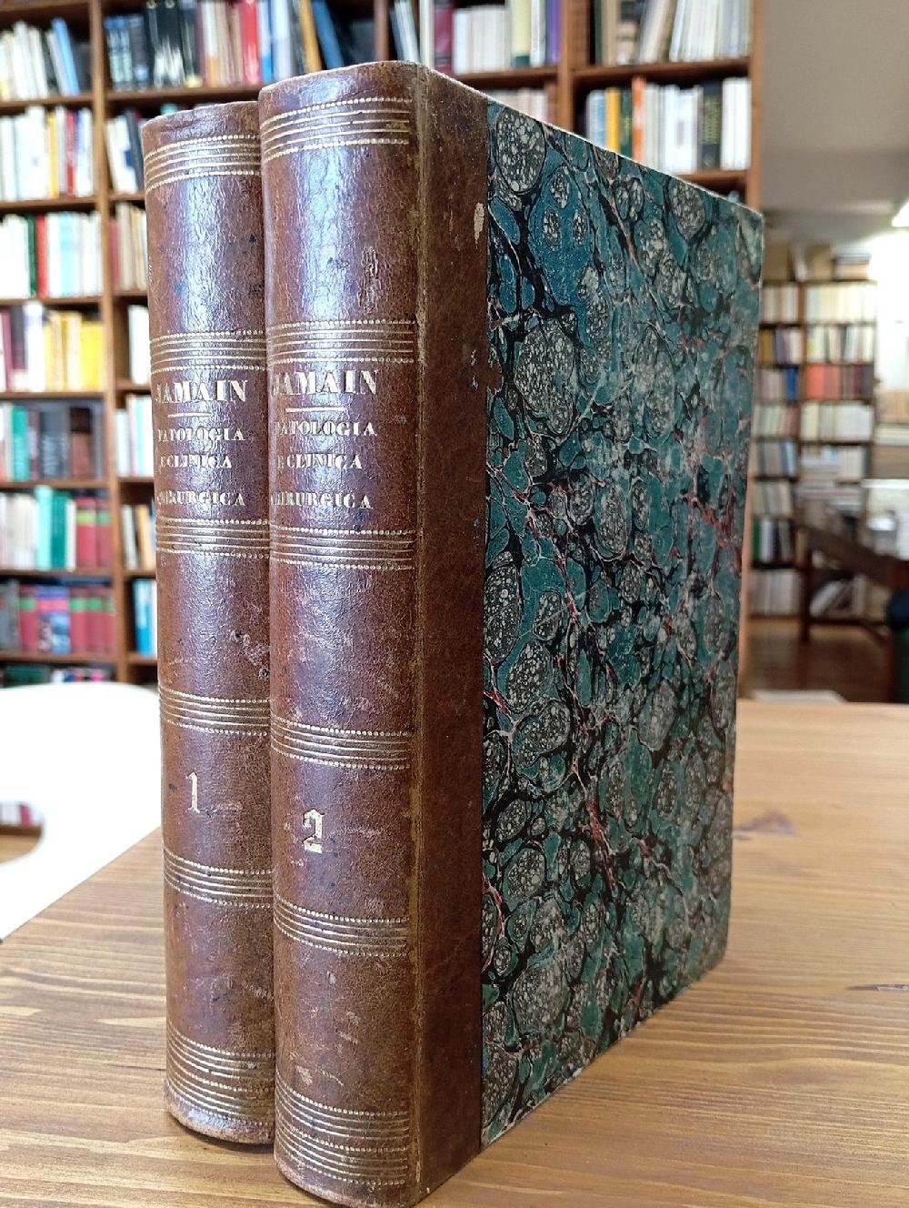 Abebooks Manuale di patologia e di clinica chirurgica. Traduzione con note e giunte di T. Virnicchi e L. Amabile - Vol. I e II