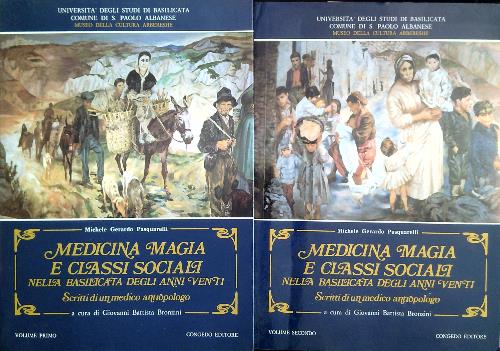 Abebooks Medicina Magia e Classi Sociali nella Basilicata degli Anni Venti. 2 Volumi