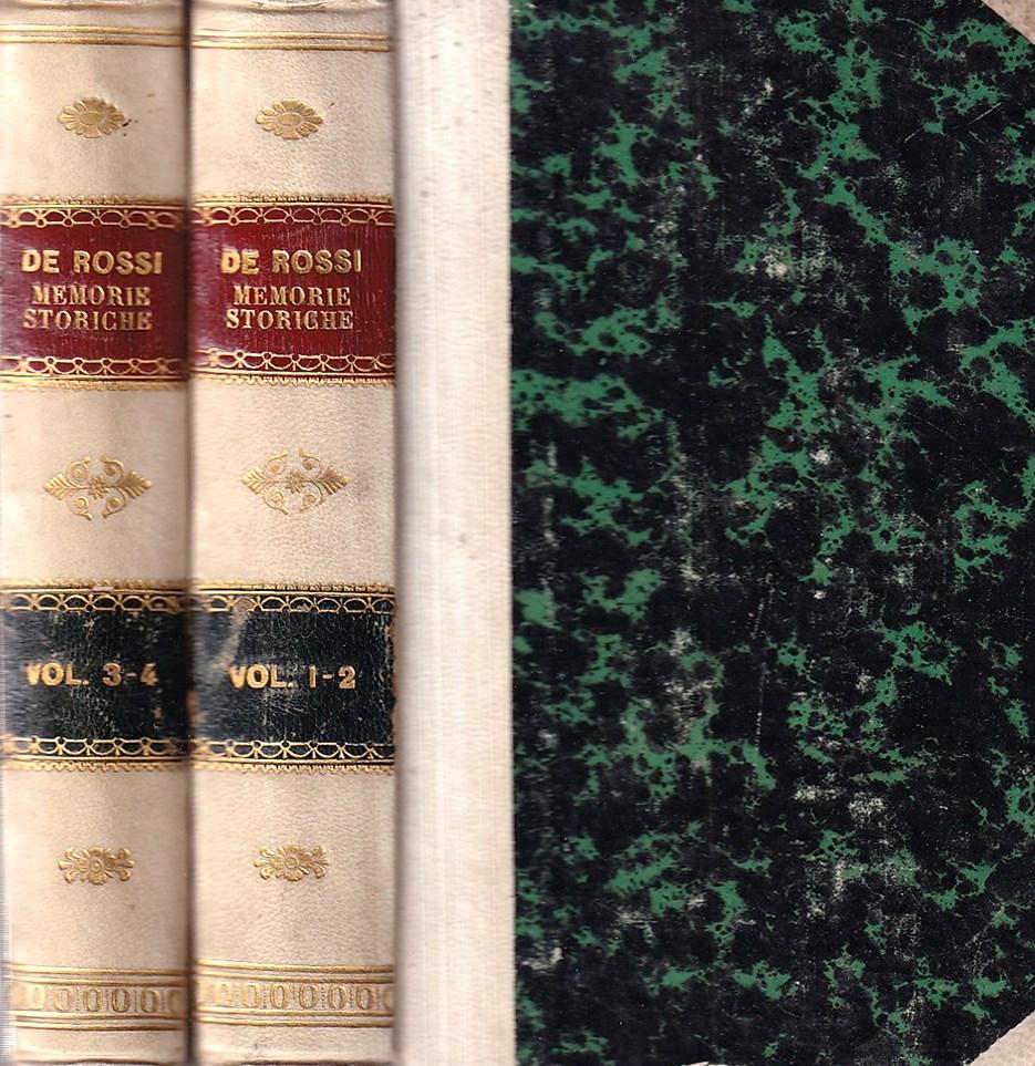 Abebooks Memorie storiche dei principali avvenimenti politici d'Italia seguiti durante il pontificato di Clemente VII (4 volumi - 2 tomi)