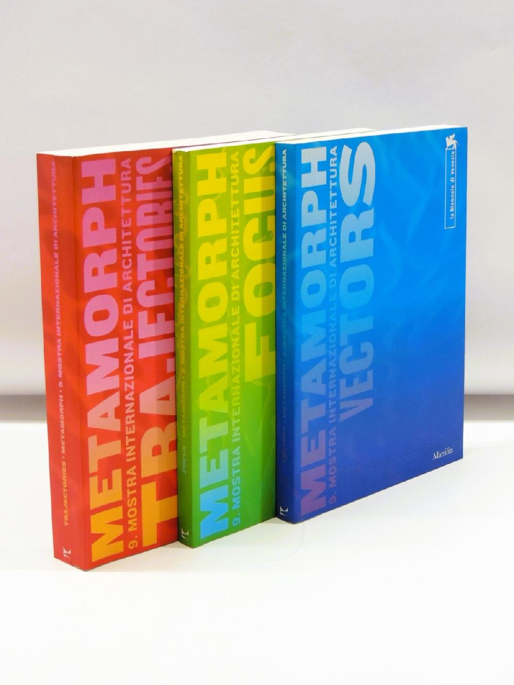 Abebooks METAMORPH - La Biennale di Venezia. 9ª Mostra internazionale di Architettura. Metamorph. Focus-Vectors-Trajectories. Catalogo della mostra (Venezia settembre-novembre 2004)