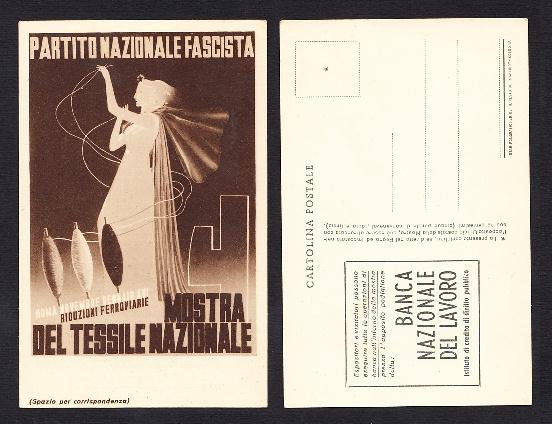 Abebooks MOSTRA DEL TESSILE NAZIONALE - PARTITO NAZIONALE FASCISTA