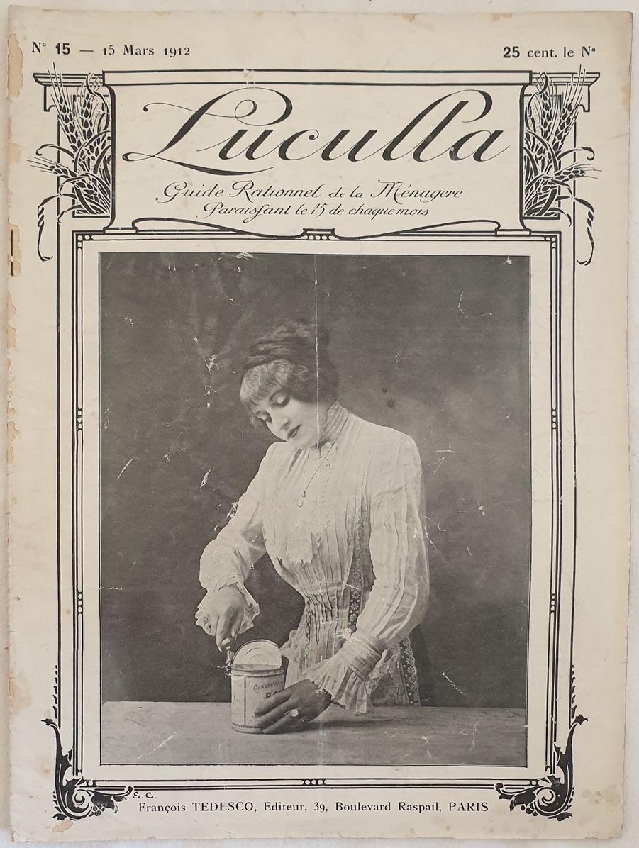 Abebooks N. 15 - 15 MARS 1912 LUCULLA GUIDE RATIONNEL DE LA MENAGERE