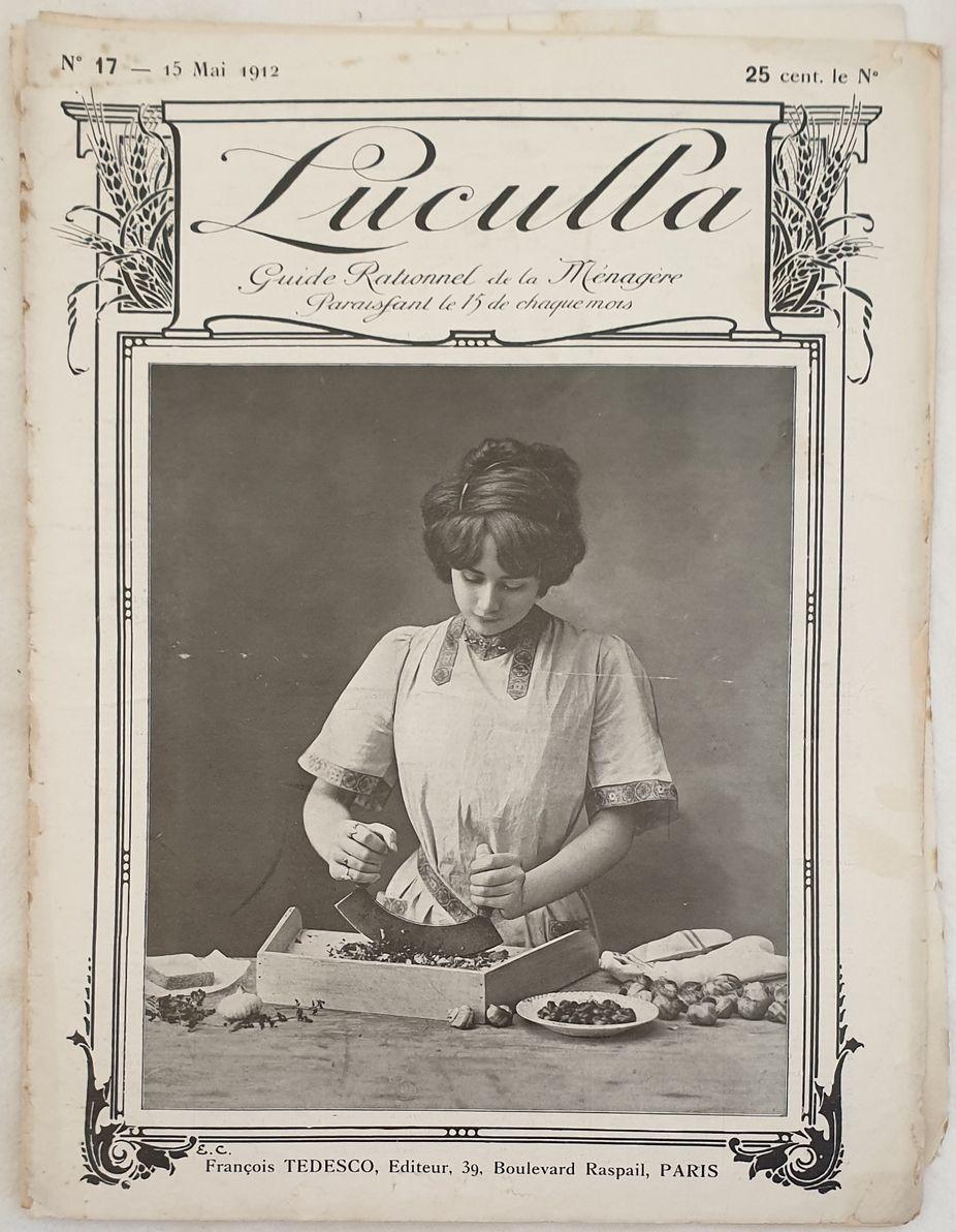 Abebooks N. 17 - 15 MAI 1912 LUCULLA GUIDE RATIONNEL DE LA MENAGERE