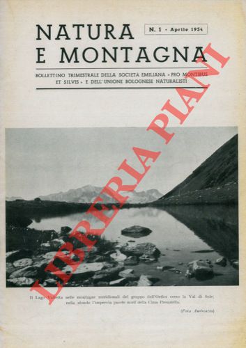 Abebooks Natura e montagna. Periodico trimestrale di divulgazione naturalistica