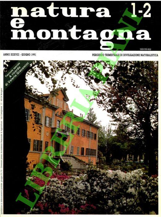 Abebooks Natura e montagna. Periodico trimestrale di divulgazione naturalistica. 1991