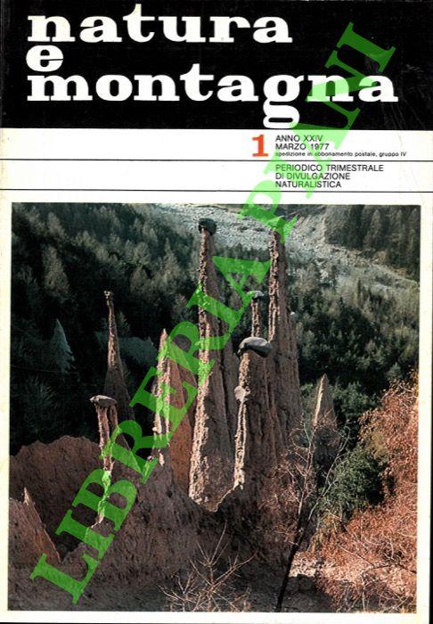 Abebooks Natura e montagna. Periodico trimestrale di divulgazione naturalistica. 1977