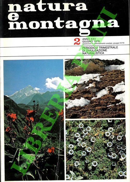 Abebooks Natura e montagna. Periodico trimestrale di divulgazione naturalistica. 1978