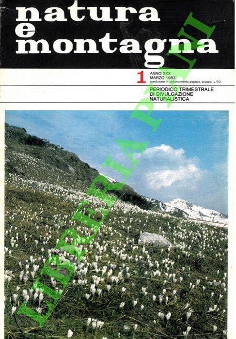 Abebooks Natura e montagna. Periodico trimestrale di divulgazione naturalistica. 1983
