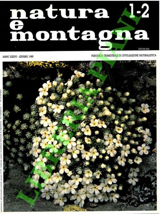 Abebooks Natura e montagna. Periodico trimestrale di divulgazione naturalistica. 1989