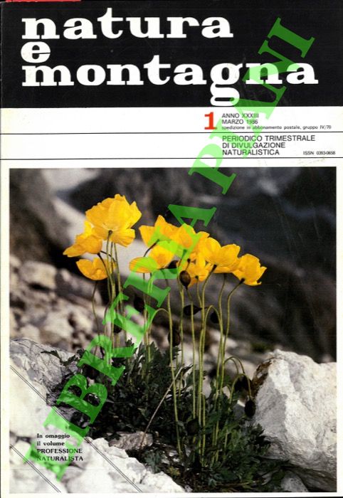 Abebooks Natura e montagna. Periodico trimestrale di divulgazione naturalistica. 1986