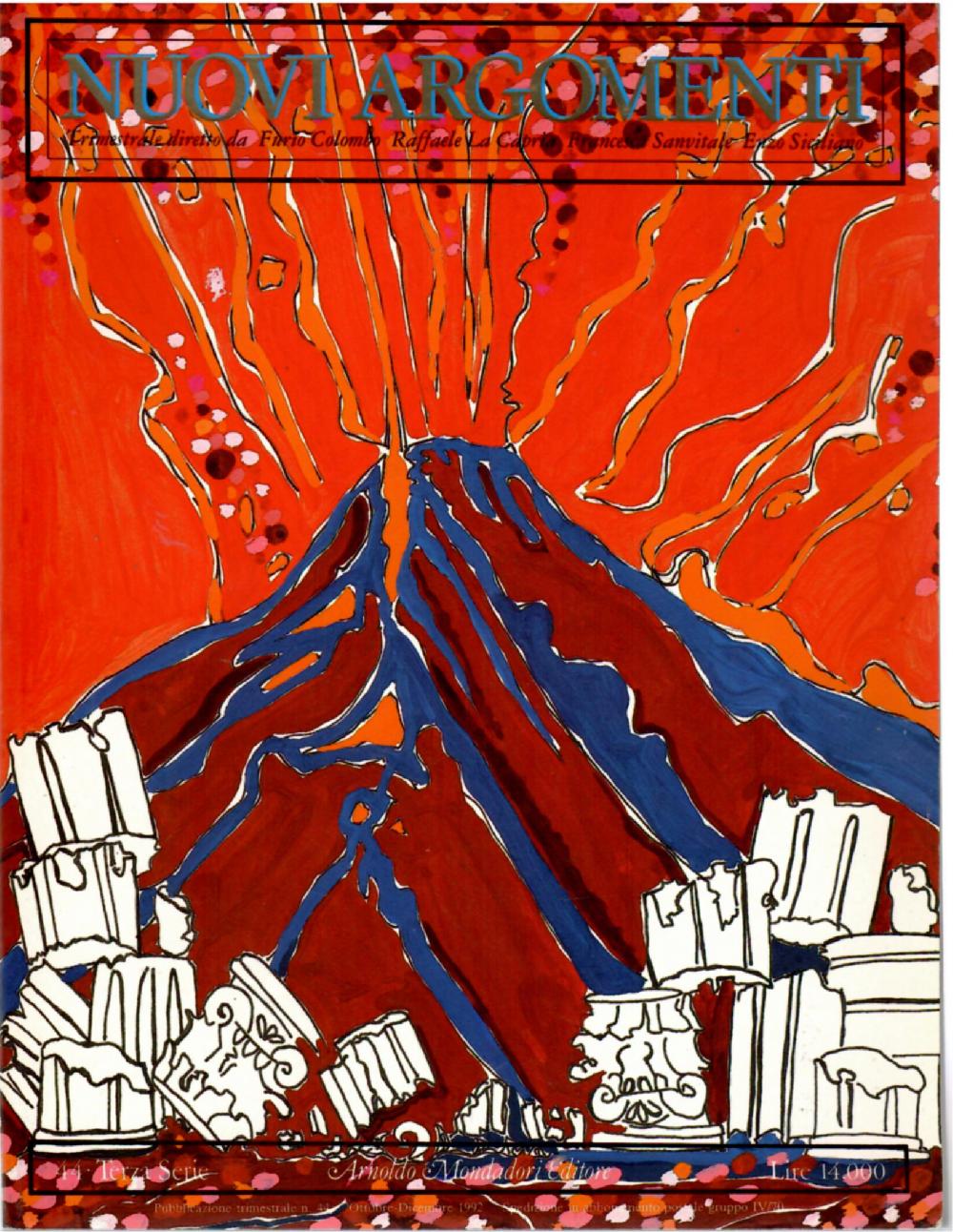 Abebooks Nuovi Argomenti 44 Terza Serie Ottobre Dicembre 1992