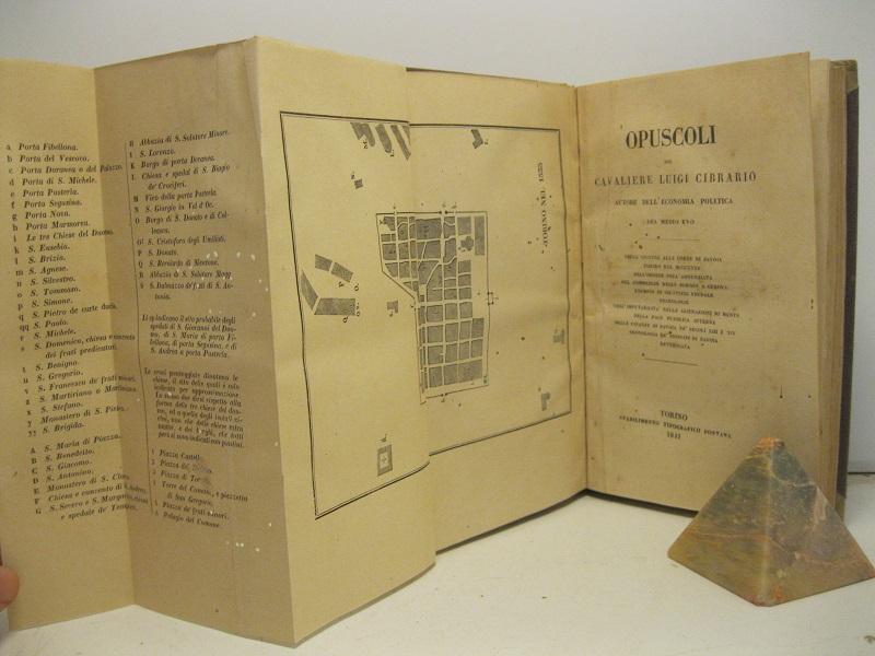 Abebooks Opuscoli Del Cavaliere Luigi Cibrario Autore Dell'economia Politica Del Medio Evo