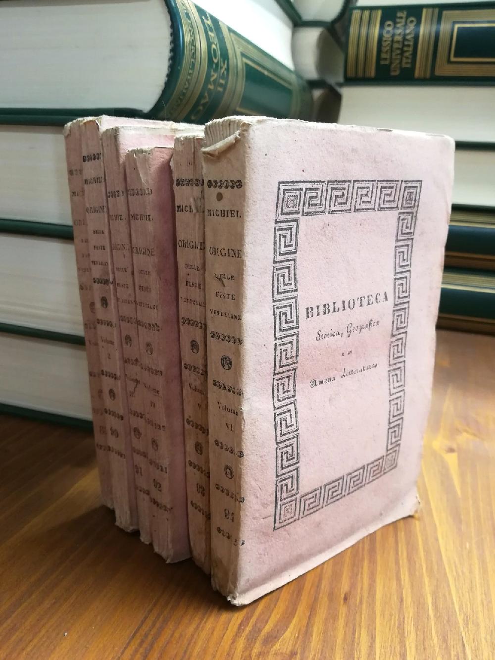 Abebooks Origine delle feste veneziane (6 volumi - opera completa)