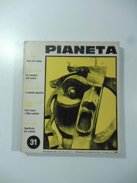 Abebooks Pianeta diretta da Louis Pauwels numero 31 novembre dicembre 1969