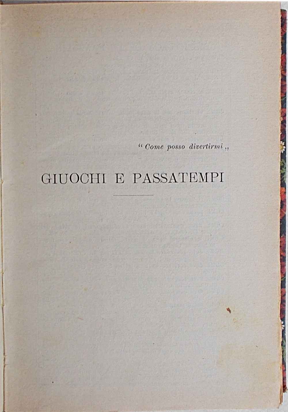 Abebooks Piccola enciclopedia di giuochi e passatempi per giovani ed adulti