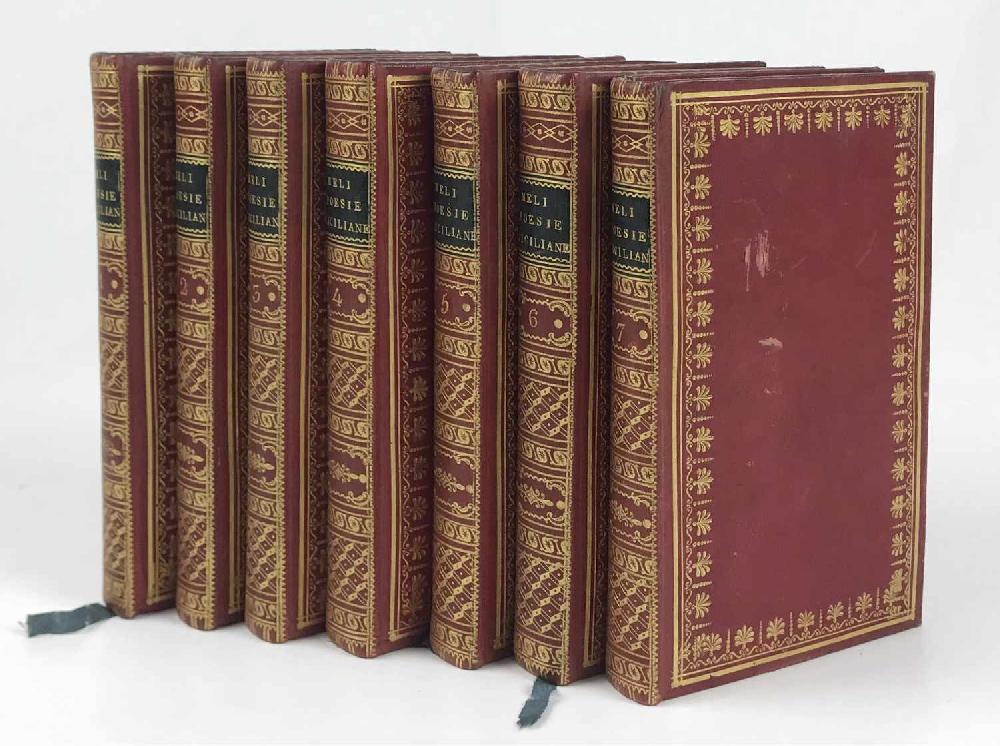 Abebooks Poesie siciliane dell Abate Giovanni Meli dot. in Medicina e Pubblico Professore di Chimica.edizione II riveduta dall autore accresciuta di novelle composizioni non pria stampate ed arricchita di note per gl Italiani