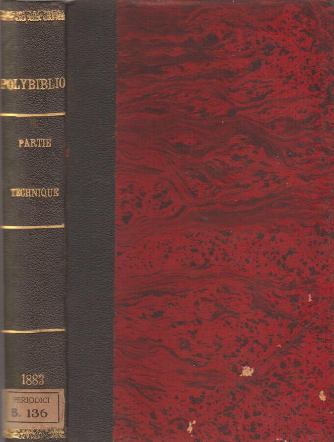 Abebooks Polybiblion Revue Bibliographique Universelle. Partie Technique. Deuxieme serie - Tome Neuvieme