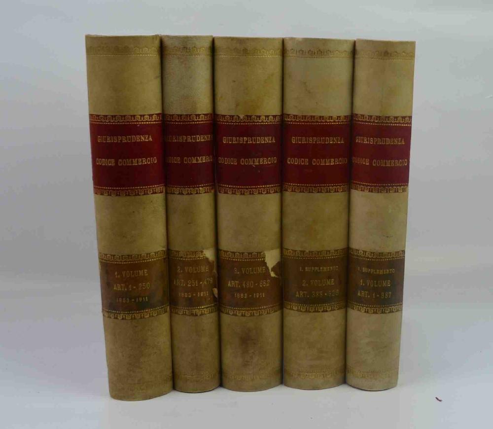 Abebooks Prima raccolta completa della Giurisprudenza sul Codice di Commercio disposta sistematicamente articolo per articolo coll'aggiunta della bibliografia?