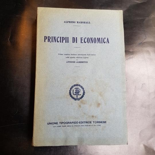 Abebooks Principii di ecomonia. Prima versione italiana sulla quarta inglese di Antonio Albertini