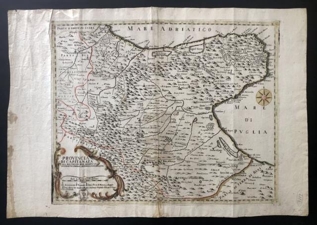 Abebooks Provincia di Capitanata. Già delineata dal Magini e nuovamente ampliata secondo lo Stato Presente