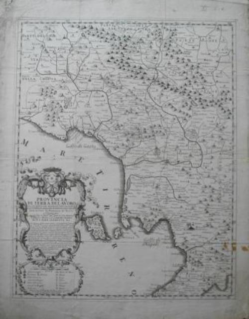 Abebooks Provincia di Terra di Lavoro.Già delineata dal Magini in ogni sua parte e nuovamente ampliata secondo lo stato presente. Data in luce da Domenico De Rossi e Dedicata all'Ill.Illmo e Rev.mo Sig.re Monsig.r Gio. Maria La