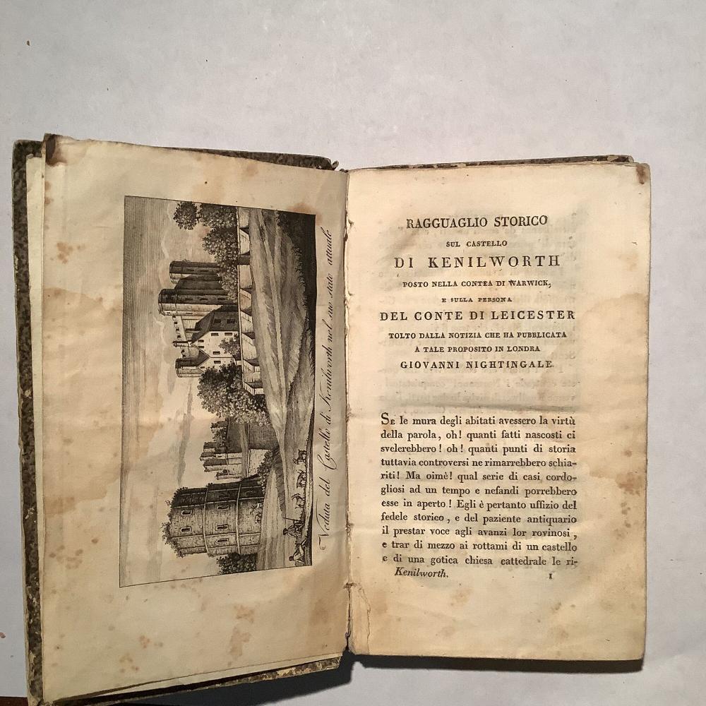 Abebooks Ragguaglio storico sul castello di KenilWorth