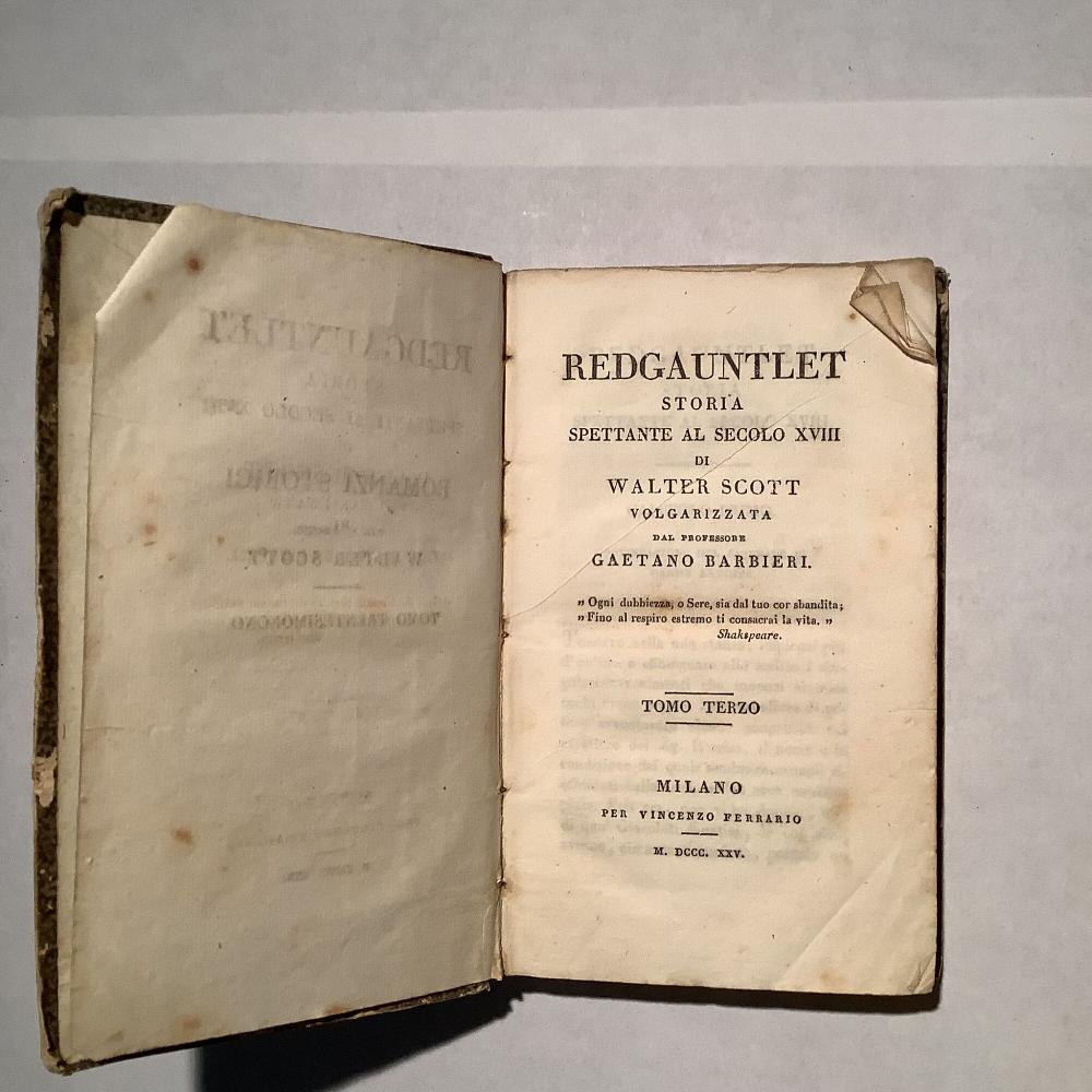 Abebooks Redgauntlet storia spettante al secolo XVIII