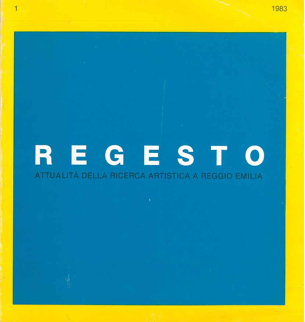 Abebooks Regesto. Attualità della ricerca artistica a Reggio Emilia