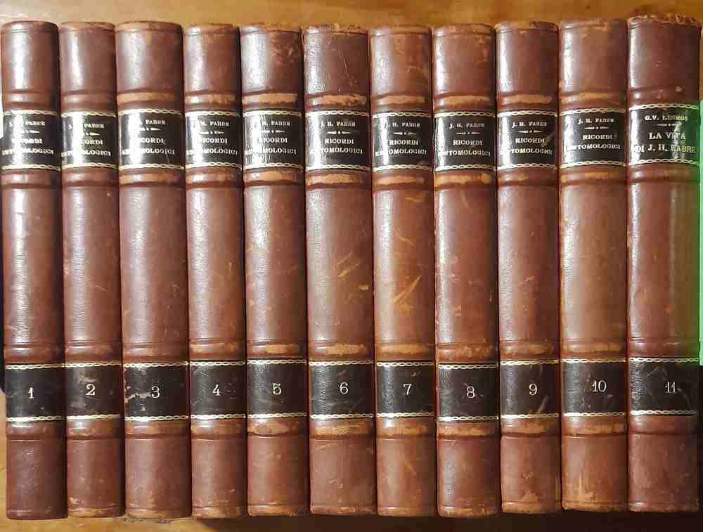 Abebooks Ricordi entomologici. Studi sull'istinto e i costumi degli insetti. Serie prima. Edizione definitiva