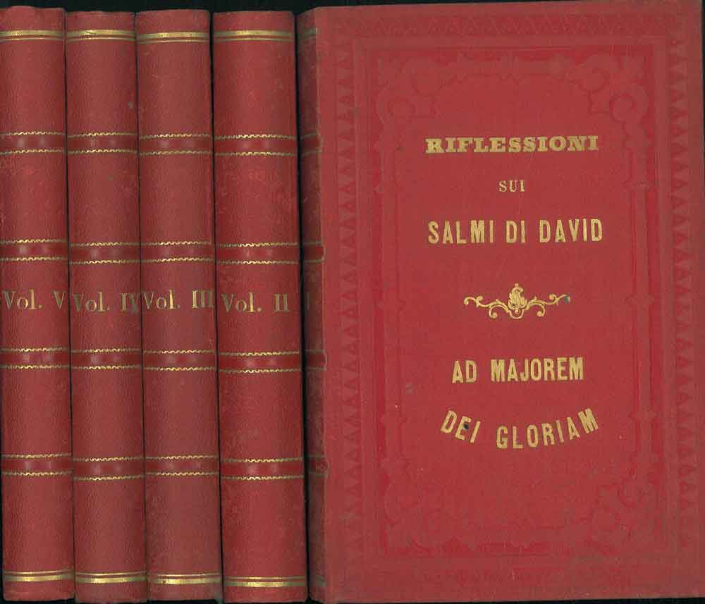 Abebooks Riflessioni sui Salmi di David utilmente proposte a tutti e specialmente al Clero e alle comunità religiose