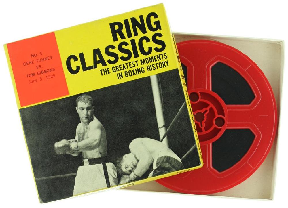 Abebooks RING CLASSICS No. 5 (8 mm original film): GENE TUNNEY vs TOM GIBBON June 5 1925.: