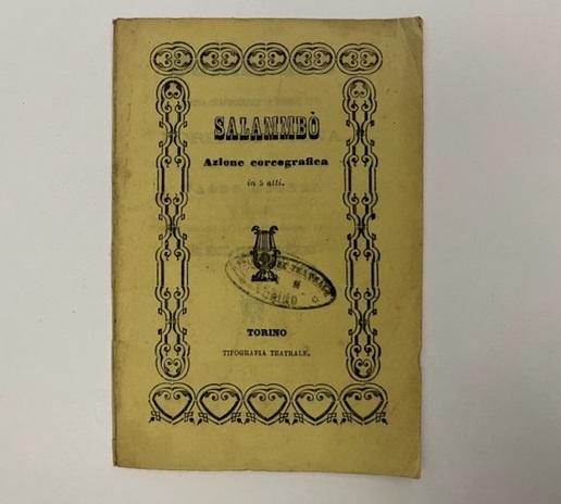 Abebooks Salammbo'. Azione coreografica in cinque atti di Lorenzo Viena. Musica del maestro cav. Paolo Giorza da rappresentarsi nella stagione di Carneval-Quaresima 1864-65