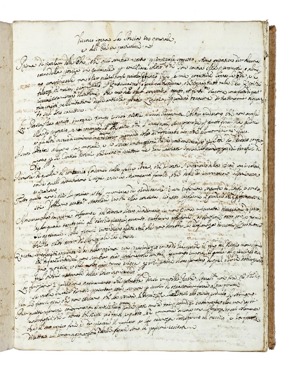 Abebooks Selva Letteraria. Discorso sopra la poesia in generale e dell'ode in particolare. De poeti lirici greci. Della lirica italiana ed in genere della material tessitura della italiana poesia. Trattato dalla tragedia