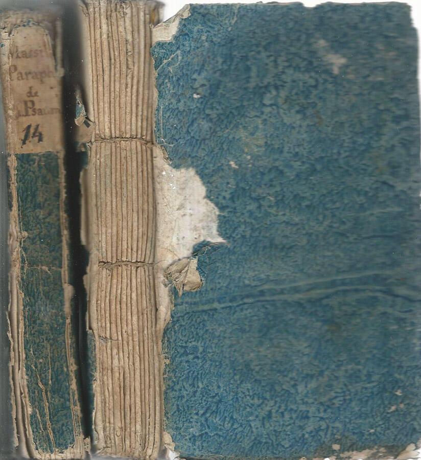 Abebooks Sentimens D'Une Ame touchée de Dieu ou Paraphrase Morale de plusieurs psaumes en forme de prière. Tome I et II