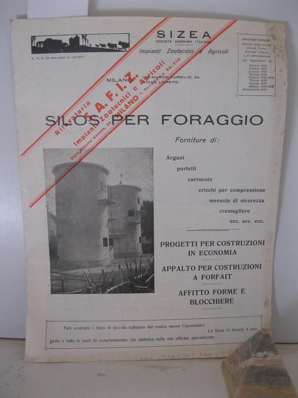 Abebooks Sizea Impianti zootecnici e agricoli Silos per foraggio