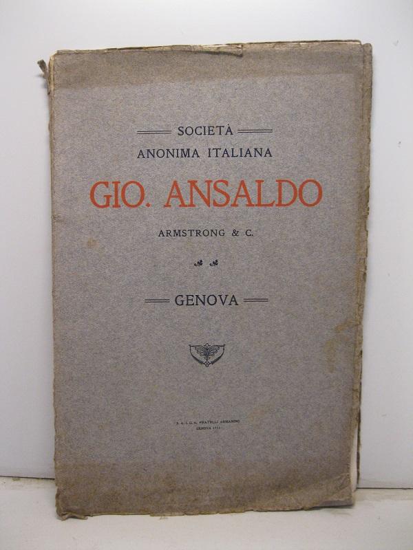 Abebooks Societa' anonima italiana Gio. Ansaldo Amstrong & C. Genova